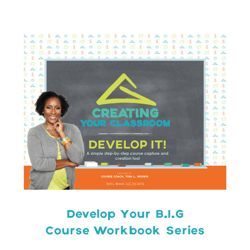 Develop Your Course Idea Workbook